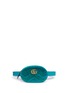 Main View - Click To Enlarge - GUCCI - 'GG Marmont' matelassé velvet bum bag