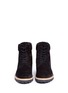 Front View - Click To Enlarge - VINCE - 'Farley' suede combat boots