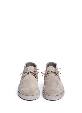Front View - Click To Enlarge - VINCE - 'Novato' suede desert sneakers
