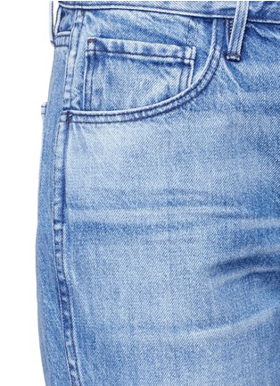 Detail View - Click To Enlarge - 3X1 - 'Shelter Austin' frayed cuff cropped jeans