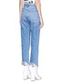Back View - Click To Enlarge - 3X1 - 'Shelter Austin' frayed cuff cropped jeans