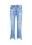 Main View - Click To Enlarge - 3X1 - 'Shelter Austin' frayed cuff cropped jeans
