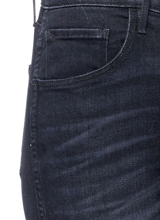 Detail View - Click To Enlarge - 3X1 - 'W3 Straight Authentic' high rise cropped jeans