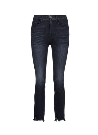 Main View - Click To Enlarge - 3X1 - 'W3 Straight Authentic' high rise cropped jeans