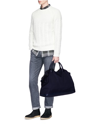 Front View - Click To Enlarge - WANT LES ESSENTIELS - 'Hartsfield' organic cotton canvas weekender tote