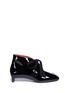 Main View - Click To Enlarge - 3.1 PHILLIP LIM - 'Blade Desert' geometric heel calfskin leather booties