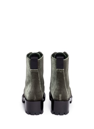 Back View - Click To Enlarge - 3.1 PHILLIP LIM - 'Hayett' velvet mid calf boots