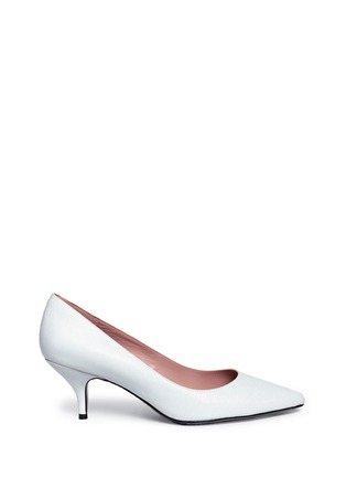 Main View - Click To Enlarge - PEDDER RED - 'Olivia' leather pumps