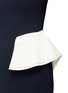 Detail View - Click To Enlarge - COMME MOI - Patchwork crepe dress