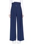 Main View - Click To Enlarge - COMME MOI - High waist wide leg crepe pants