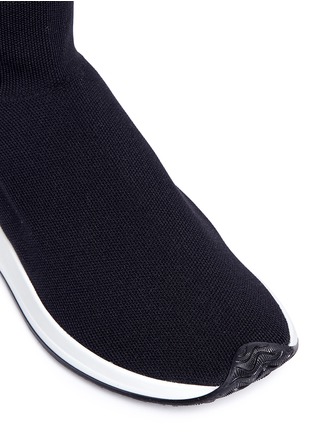 Detail View - Click To Enlarge - JOSHUA SANDERS - 'Fly To London' sock knit sneakers