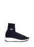 Main View - Click To Enlarge - JOSHUA SANDERS - 'Fly To London' sock knit sneakers