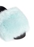 Detail View - Click To Enlarge - JOSHUA SANDERS - 'Foxy' fox fur slides