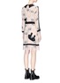 Back View - Click To Enlarge - COACH - Sequin bow appliqué prairie dog print dress