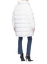 Back View - Click To Enlarge - BALENCIAGA - Oversized pulled hooded down puffer jacket