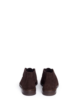 Back View - Click To Enlarge - TRICKER’S - 'POLO' SUEDE CHUKKA BOOTS