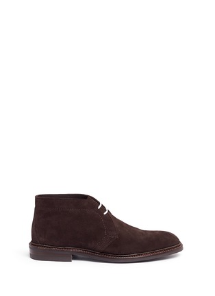 Main View - Click To Enlarge - TRICKER’S - 'POLO' SUEDE CHUKKA BOOTS