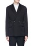 Main View - Click To Enlarge - HAIDER ACKERMANN - Double breasted virgin wool blazer