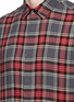 Detail View - Click To Enlarge - HAIDER ACKERMANN - Tartan plaid herringbone shirt