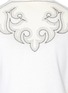 Detail View - Click To Enlarge - HAIDER ACKERMANN - Suede patch wool sweater