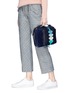 Figure View - Click To Enlarge - ANYA HINDMARCH - 'Stack' heart belted leather camera bag