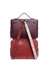 Detail View - Click To Enlarge - ANYA HINDMARCH - 'Modular Stack' convertible leather bag
