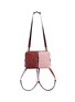 Detail View - Click To Enlarge - ANYA HINDMARCH - 'Modular Stack' convertible leather bag