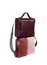 Figure View - Click To Enlarge - ANYA HINDMARCH - 'Modular Stack' convertible leather bag