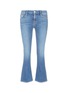Main View - Click To Enlarge - FRAME - 'Le Crop Mini Boot' distressed cuff cropped jeans