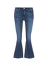 Main View - Click To Enlarge - FRAME - 'Le Crop Flare' cuff gusset jeans