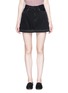 Main View - Click To Enlarge - FRAME - 'Le Studded' mini denim skirt