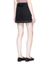 Figure View - Click To Enlarge - FRAME - 'Le Studded' mini denim skirt