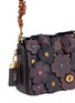  - COACH - 'Dinky' tea rose patch glovetanned leather crossbody bag