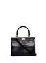 Main View - Click To Enlarge - RODO - Lizard embossed leather shoulder bag