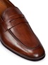 Detail View - Click To Enlarge - ROLANDO STURLINI - Vintage effect leather penny loafers