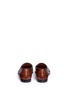 Back View - Click To Enlarge - ROLANDO STURLINI - Vintage effect leather penny loafers