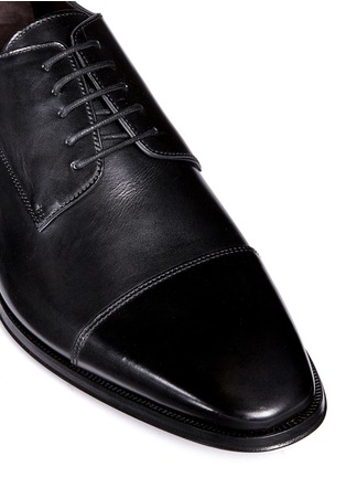 Detail View - Click To Enlarge - ROLANDO STURLINI - Toe cap leather Oxfords