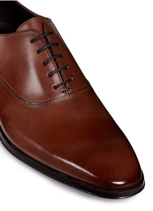 Detail View - Click To Enlarge - ROLANDO STURLINI - Leather Oxfords