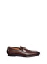 Main View - Click To Enlarge - ROLANDO STURLINI - Horsebit vintage effect leather loafers