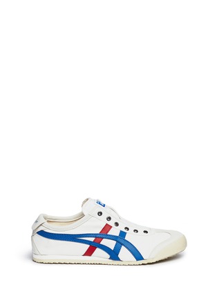 Main View - Click To Enlarge - ONITSUKA TIGER - 'Mexico 66' canvas slip-on sneakers