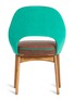Detail View - Click To Enlarge - SELF. - Bill chair – Chocolate Brown/Green