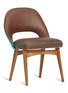  - SELF. - Bill chair – Chocolate Brown/Green