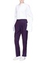 Figure View - Click To Enlarge - FFIXXED STUDIOS - Stripe suiting pants