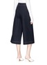 Back View - Click To Enlarge - FFIXXED STUDIOS - 'Moving' wool blend melton culottes