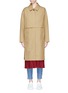 Main View - Click To Enlarge - FFIXXED STUDIOS - Reversible oversized cotton twill trench coat