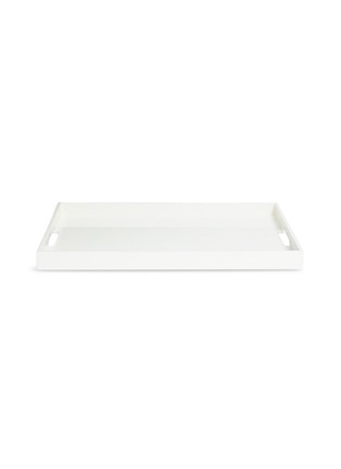 Main View - Click To Enlarge - LANE CRAWFORD - Lacquer medium tray – Off White