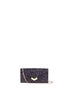 Main View - Click To Enlarge - JIMMY CHOO - 'Lucile' coarse glitter crossbody clutch