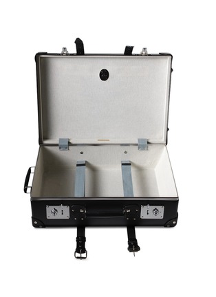 Detail View - Click To Enlarge - GLOBE-TROTTER - Centenary 20" trolley case – Black