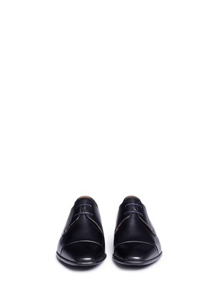 Front View - Click To Enlarge - PAUL SMITH - 'Robin' leather Oxfords