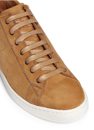 Detail View - Click To Enlarge - PAUL SMITH - 'Miyata' nubuck leather sneakers